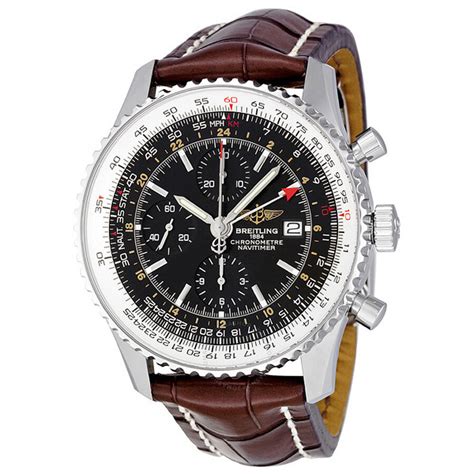 breitling navitimer world chronograph automatic men's watch a2432212 g571lbrlt|Breitling Navitimer World Breitling Navitimer World .